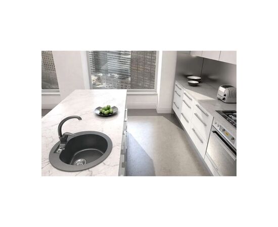 Мойка кухонная Axis Group Malibu 10 Moonlight grey 50 (11A.MU010.900.00/1.102.210.50), изображение 3