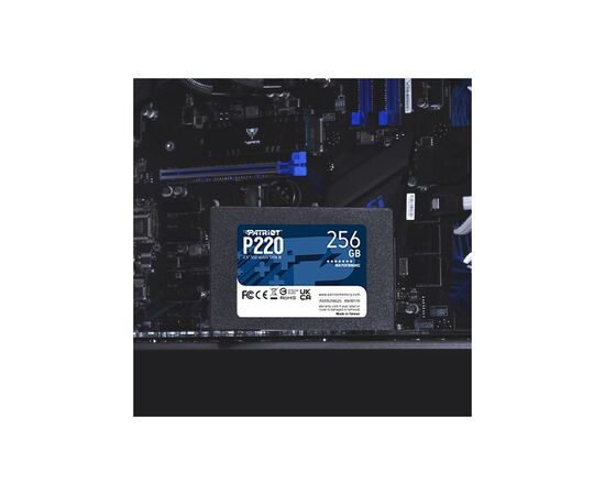 Накопитель SSD 2.5" 256GB P220 Patriot (P220S256G25), изображение 5 Накопитель SSD 2.5" 256GB P220 Patriot (P220S256G25), изображение 5
