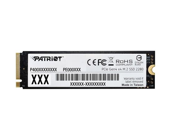 Накопитель SSD M.2 2280 500GB Patriot (P400LP500GM28H), изображение 5 Накопитель SSD M.2 2280 500GB Patriot (P400LP500GM28H), изображение 5