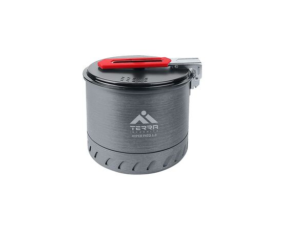 Котел туристический Terra Incognita Hyper Pato 1.3 з теплообмінником (4823081506256), изображение 2 Котел туристический Terra Incognita Hyper Pato 1.3 з теплообмінником (4823081506256), изображение 2