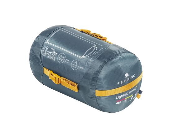 Спальный мешок Ferrino Lightec Shingle SQ -2C Blue Left (86266NBBS) (929816), изображение 2 Спальный мешок Ferrino Lightec Shingle SQ -2C Blue Left (86266NBBS) (929816), изображение 2