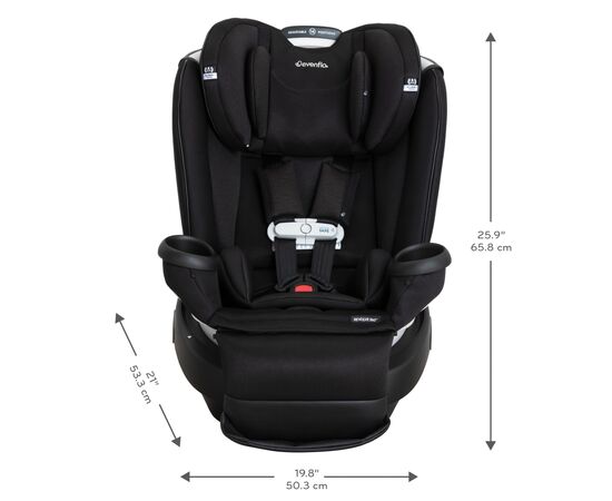 Автокресло Evenflo Gold SensorSafe Revolve 360 LX - Onyx Black (032884203468), изображение 9 Автокресло Evenflo Gold SensorSafe Revolve 360 LX - Onyx Black (032884203468), изображение 9