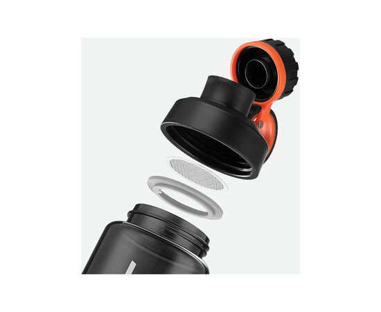 Бутылка для воды Casno 500 мл KXN-1234 Помаранчева (KXN-1234_Orange), изображение 2 Бутылка для воды Casno 500 мл KXN-1234 Помаранчева (KXN-1234_Orange), изображение 2