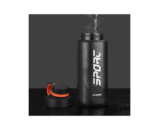 Бутылка для воды Casno 500 мл KXN-1234 Сіра (KXN-1234_Grey), изображение 9 Бутылка для воды Casno 500 мл KXN-1234 Сіра (KXN-1234_Grey), изображение 9
