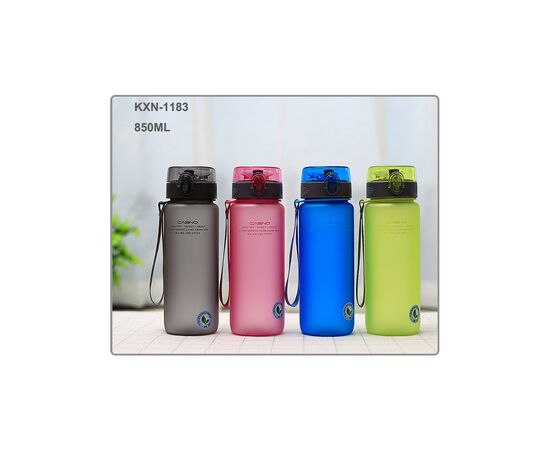 Бутылка для воды Casno 850 мл KXN-1183 Зелена (KXN-1183_Green), изображение 8 Бутылка для воды Casno 850 мл KXN-1183 Зелена (KXN-1183_Green), изображение 8