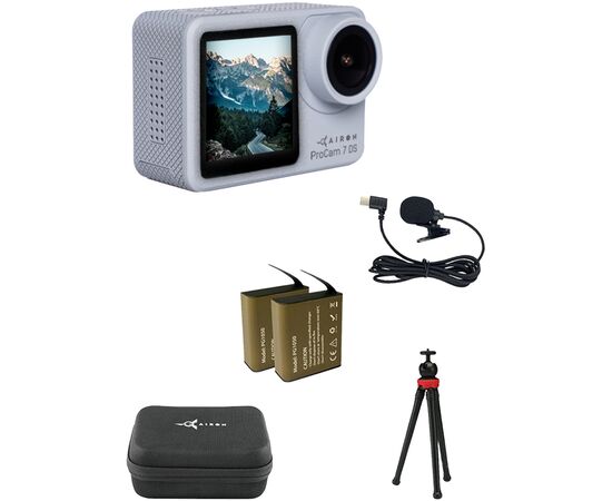 Екшн-камера AirOn ProCam 7 DS 12 in1 kit (4822356754786)