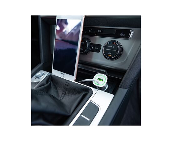 Зарядное устройство Modecom 1xUSB 2.4A + cable Lightning Royal KULL-03 white (ZT-MC-KULL-03), изображение 6