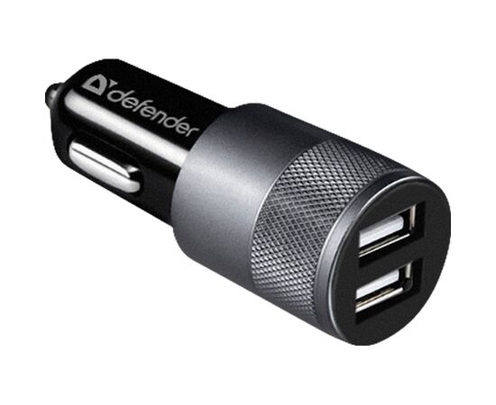 Зарядний пристрій Defender 2xUSB 12W (2xUSB-A) 2.1A UCA-21 (83821)
