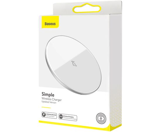 Зарядное устройство Baseus 15W + cable Type-C white (WXJK-B02) (WXJK-B02), изображение 7 Зарядное устройство Baseus 15W + cable Type-C white (WXJK-B02) (WXJK-B02), изображение 7