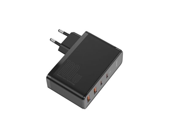 Зарядное устройство Baseus 2xUSB 100W GaN (2xUSB-C+2xUSB-A) black (CCGAN2P-L01), изображение 5 Зарядное устройство Baseus 2xUSB 100W GaN (2xUSB-C+2xUSB-A) black (CCGAN2P-L01), изображение 5