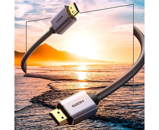 Кабель мультимедийный HDMI to HDMI 1.5m V2.0 Baseus (WKGQ030201), изображение 6 Кабель мультимедийный HDMI to HDMI 1.5m V2.0 Baseus (WKGQ030201), изображение 6