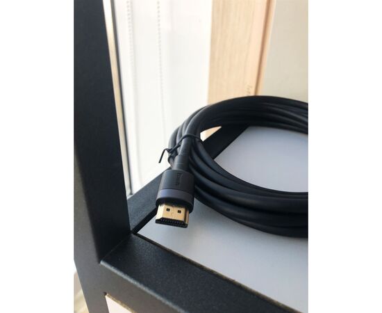 Кабель мультимедийный HDMI to HDMI 1.0m V2.0 Baseus (CADKLF-E01), изображение 5 Кабель мультимедийный HDMI to HDMI 1.0m V2.0 Baseus (CADKLF-E01), изображение 5
