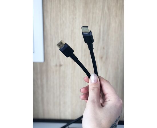 Кабель мультимедийный HDMI to HDMI 1.0m V2.0 Baseus (CADKLF-E01), изображение 6 Кабель мультимедийный HDMI to HDMI 1.0m V2.0 Baseus (CADKLF-E01), изображение 6