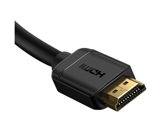 Кабель мультимедийный HDMI to HDMI 2.0m V2.0 Baseus (CAKGQ-B01), изображение 2 Кабель мультимедийный HDMI to HDMI 2.0m V2.0 Baseus (CAKGQ-B01), изображение 2