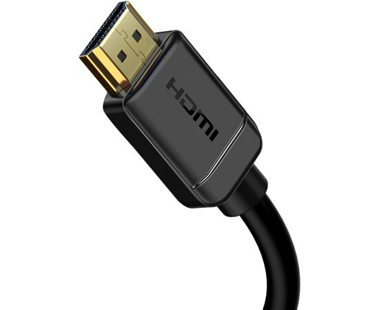 Кабель мультимедийный HDMI to HDMI 2.0m V2.0 Baseus (CAKGQ-B01), изображение 4 Кабель мультимедийный HDMI to HDMI 2.0m V2.0 Baseus (CAKGQ-B01), изображение 4