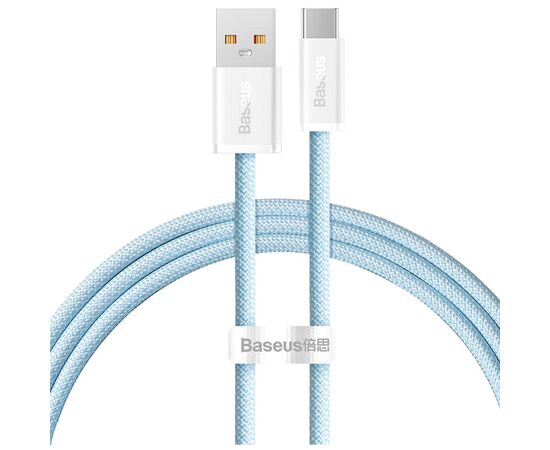 Дата кабель USB 2.0 AM to Type-C 1.0m 5A Blue Baseus (CALD000603)