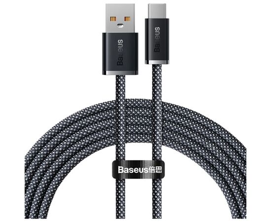 Дата кабель USB 2.0 AM to Type-C 2.0m 5A Gray Baseus (CALD000716)