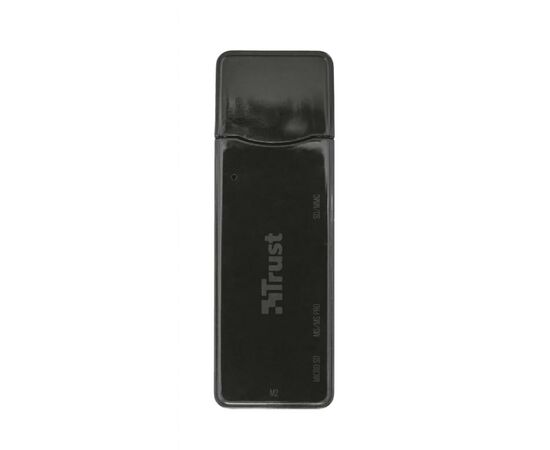Считыватель флеш-карт Trust Nanga USB 2.0 BLACK (21934)