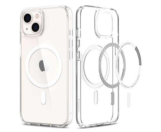 Чехол для мобильного телефона Spigen Apple Iphone 13 Ultra Hybrid Mag Safe, White (ACS03528), изображение 2 Чехол для мобильного телефона Spigen Apple Iphone 13 Ultra Hybrid Mag Safe, White (ACS03528), изображение 2