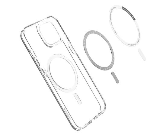 Чехол для мобильного телефона Spigen Apple Iphone 13 Ultra Hybrid Mag Safe, White (ACS03528), изображение 4 Чехол для мобильного телефона Spigen Apple Iphone 13 Ultra Hybrid Mag Safe, White (ACS03528), изображение 4