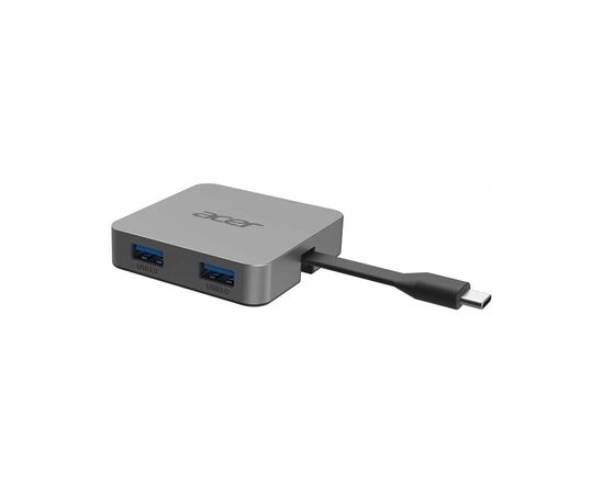 Порт-реплікатор Acer 4-in-1, HDMI, 2xUSB3.2, USB-C (HP.DSCAB.014), зображення 2 Порт-реплікатор Acer 4-in-1, HDMI, 2xUSB3.2, USB-C (HP.DSCAB.014), зображення 2