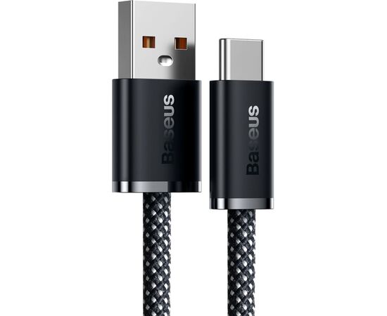 Дата кабель USB 2.0 AM to Type-C 2.0m 5A Gray Baseus (CALD000716), изображение 2 Дата кабель USB 2.0 AM to Type-C 2.0m 5A Gray Baseus (CALD000716), изображение 2