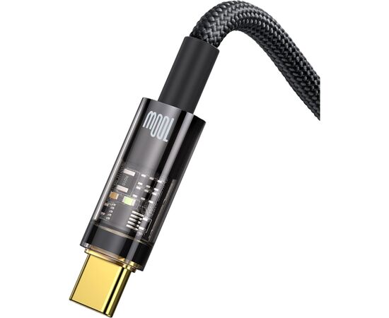 Дата кабель USB 2.0 AM to Type-C 2.0m 5A Black Baseus (CATS000301), изображение 2 Дата кабель USB 2.0 AM to Type-C 2.0m 5A Black Baseus (CATS000301), изображение 2