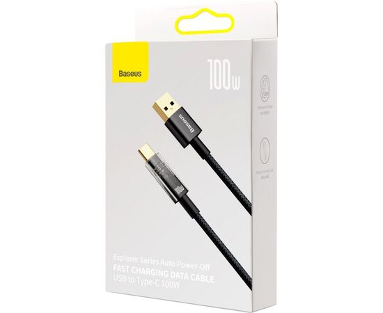 Дата кабель USB 2.0 AM to Type-C 2.0m 5A Black Baseus (CATS000301), изображение 6 Дата кабель USB 2.0 AM to Type-C 2.0m 5A Black Baseus (CATS000301), изображение 6