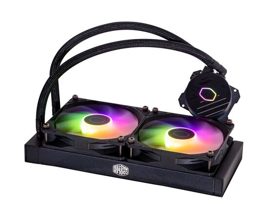 Система водяного охлаждения CoolerMaster MasterLiquid 240L Core ARGB (MLW-D24M-A18PZ-R1), изображение 2 Система водяного охлаждения CoolerMaster MasterLiquid 240L Core ARGB (MLW-D24M-A18PZ-R1), изображение 2