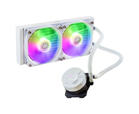 Система водяного охолодження CoolerMaster MasterLiquid 240L Core ARGB White (MLW-D24M-A18PZ-RW)