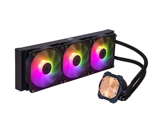 Система водяного охлаждения CoolerMaster MasterLiquid 360L Core ARGB (MLW-D36M-A18PZ-R1), изображение 2 Система водяного охлаждения CoolerMaster MasterLiquid 360L Core ARGB (MLW-D36M-A18PZ-R1), изображение 2