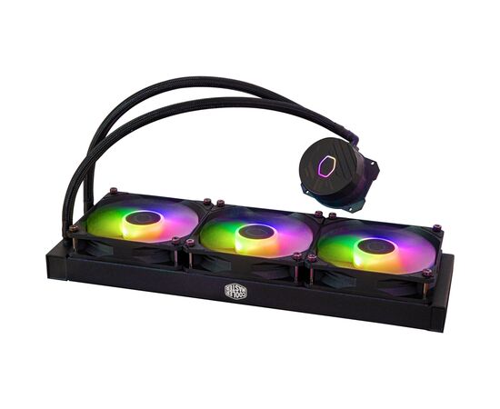Система водяного охлаждения CoolerMaster MasterLiquid 360L Core ARGB (MLW-D36M-A18PZ-R1), изображение 3 Система водяного охлаждения CoolerMaster MasterLiquid 360L Core ARGB (MLW-D36M-A18PZ-R1), изображение 3