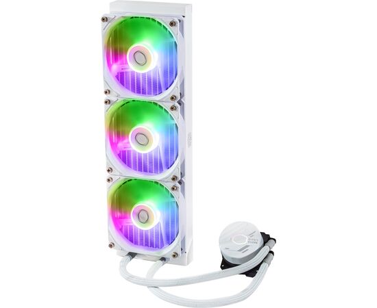 Система водяного охлаждения CoolerMaster MasterLiquid 360L Core ARGB White (MLW-D36M-A18PZ-RW), изображение 4 Система водяного охлаждения CoolerMaster MasterLiquid 360L Core ARGB White (MLW-D36M-A18PZ-RW), изображение 4