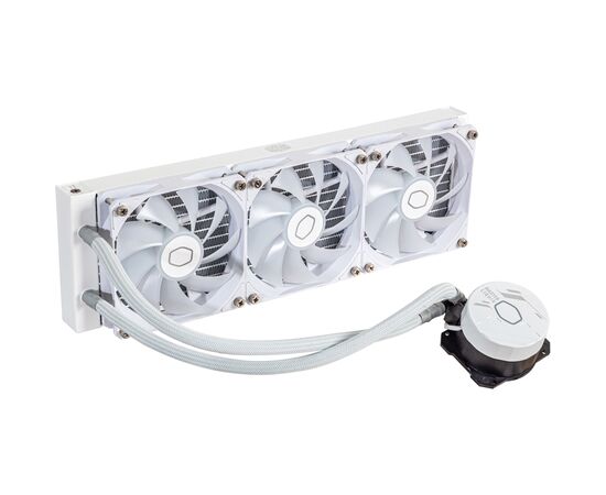 Система водяного охлаждения CoolerMaster MasterLiquid 360L Core ARGB White (MLW-D36M-A18PZ-RW), изображение 5 Система водяного охлаждения CoolerMaster MasterLiquid 360L Core ARGB White (MLW-D36M-A18PZ-RW), изображение 5