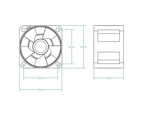 Кулер для корпуса Arctic 40MM/5PCS (ACFAN00273A), изображение 7 Кулер для корпуса Arctic 40MM/5PCS (ACFAN00273A), изображение 7
