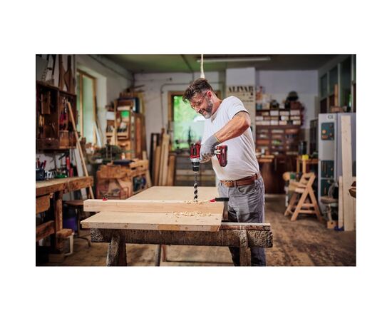 Шуруповерт Einhell TP-CD 18/60 Li BL - Solo PXC, 18В, 60 Нм, 1.37 кг (без АКБ и ЗУ) (4514210), изображение 9 Шуруповерт Einhell TP-CD 18/60 Li BL - Solo PXC, 18В, 60 Нм, 1.37 кг (без АКБ и ЗУ) (4514210), изображение 9