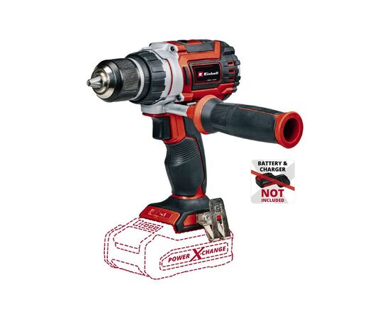 Шуруповерт Einhell TP-CD 18/60 Li BL - Solo PXC, 18В, 60 Нм, 1.37 кг (без АКБ та ЗП) (4514210)