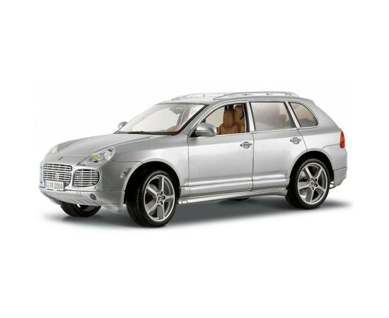 Машина Maisto Porsche Cayenne Exclusive Turbo (1:18) серебристы (31113 silver)