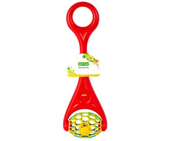Каталка Baby Team красная (8662), изображение 3 Каталка Baby Team красная (8662), изображение 3
