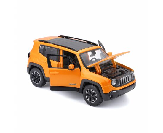 Машина Maisto Jeep Renegade помаранчевий металік 124 (31282 orange), зображення 4 Машина Maisto Jeep Renegade помаранчевий металік 124 (31282 orange), зображення 4