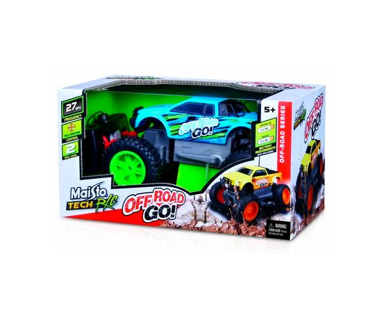 Радиоуправляемая игрушка Maisto Tech Off Road Go голубой (82759 light blue), зображення 2 Радиоуправляемая игрушка Maisto Tech Off Road Go голубой (82759 light blue), зображення 2