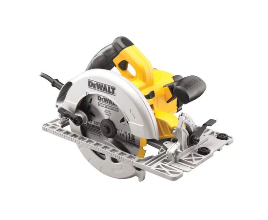 Дискова пила DeWALT 1600 Вт, диск 190х30 мм, 4.0 кг, кейс (DWE576K)