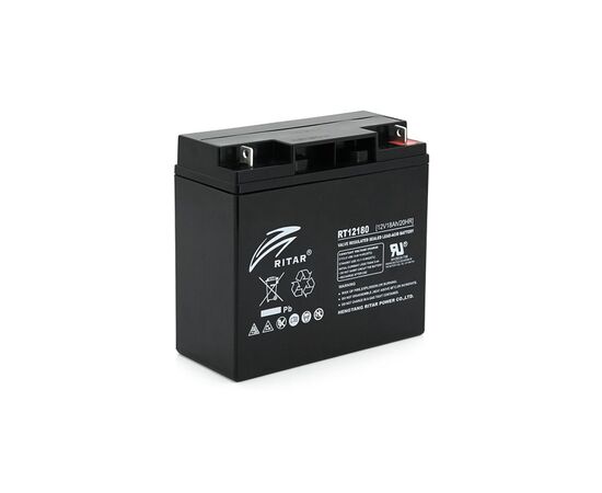 Батарея до ДБЖ Ritar RT12180BL5, 12V 18.0Ah (RT12180BL5)