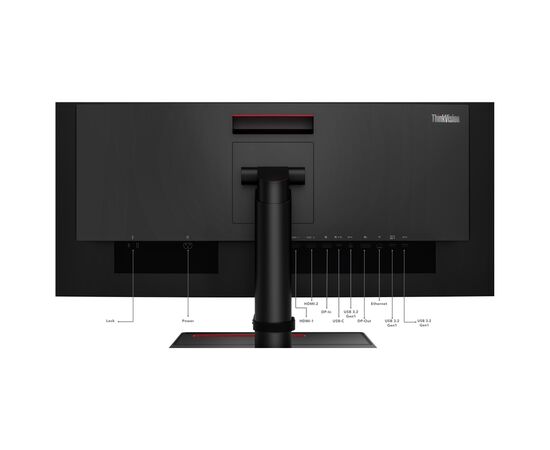 Монитор Lenovo P34w-20 (62DCRAT3UA), изображение 9 Монитор Lenovo P34w-20 (62DCRAT3UA), изображение 9