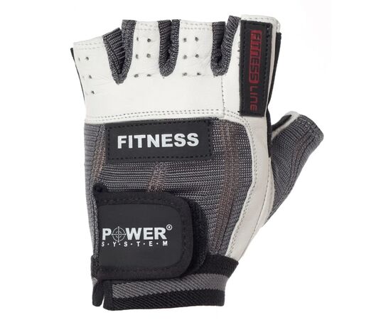 Перчатки для фитнеса Power System Fitness PS-2300 Grey/White XS (PS-2300_XS_Grey-White), изображение 2 Перчатки для фитнеса Power System Fitness PS-2300 Grey/White XS (PS-2300_XS_Grey-White), изображение 2