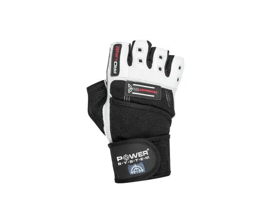 Перчатки для фитнеса Power System No Compromise PS-2700 Black/White XL (PS-2700_XL_Black-White), изображение 3