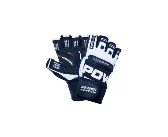 Перчатки для фитнеса Power System No Compromise PS-2700 Black/White XS (PS-2700_XS_Black-White)