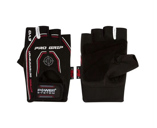 Перчатки для фитнеса Power System Pro Grip EVO PS-2250E Black L (PS_2250E_L_Black), изображение 3 Перчатки для фитнеса Power System Pro Grip EVO PS-2250E Black L (PS_2250E_L_Black), изображение 3