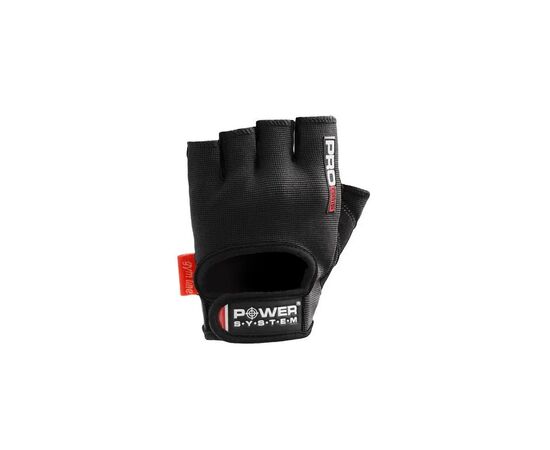Перчатки для фитнеса Power System Pro Grip PS-2250 Black M (PS-2250_M_Black), изображение 3 Перчатки для фитнеса Power System Pro Grip PS-2250 Black M (PS-2250_M_Black), изображение 3