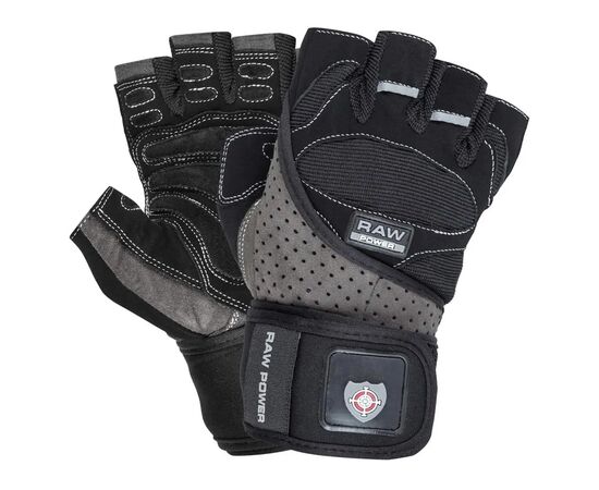 Перчатки для фитнеса Power System Raw Power PS-2850 Black XL (PS-2850_XL_Black-Grey)